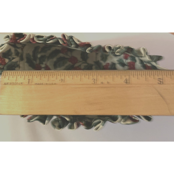 Liner for A Small Sweet Basil /Oregano Basket by Longaberger Retired Festive - Picture 10 of 16